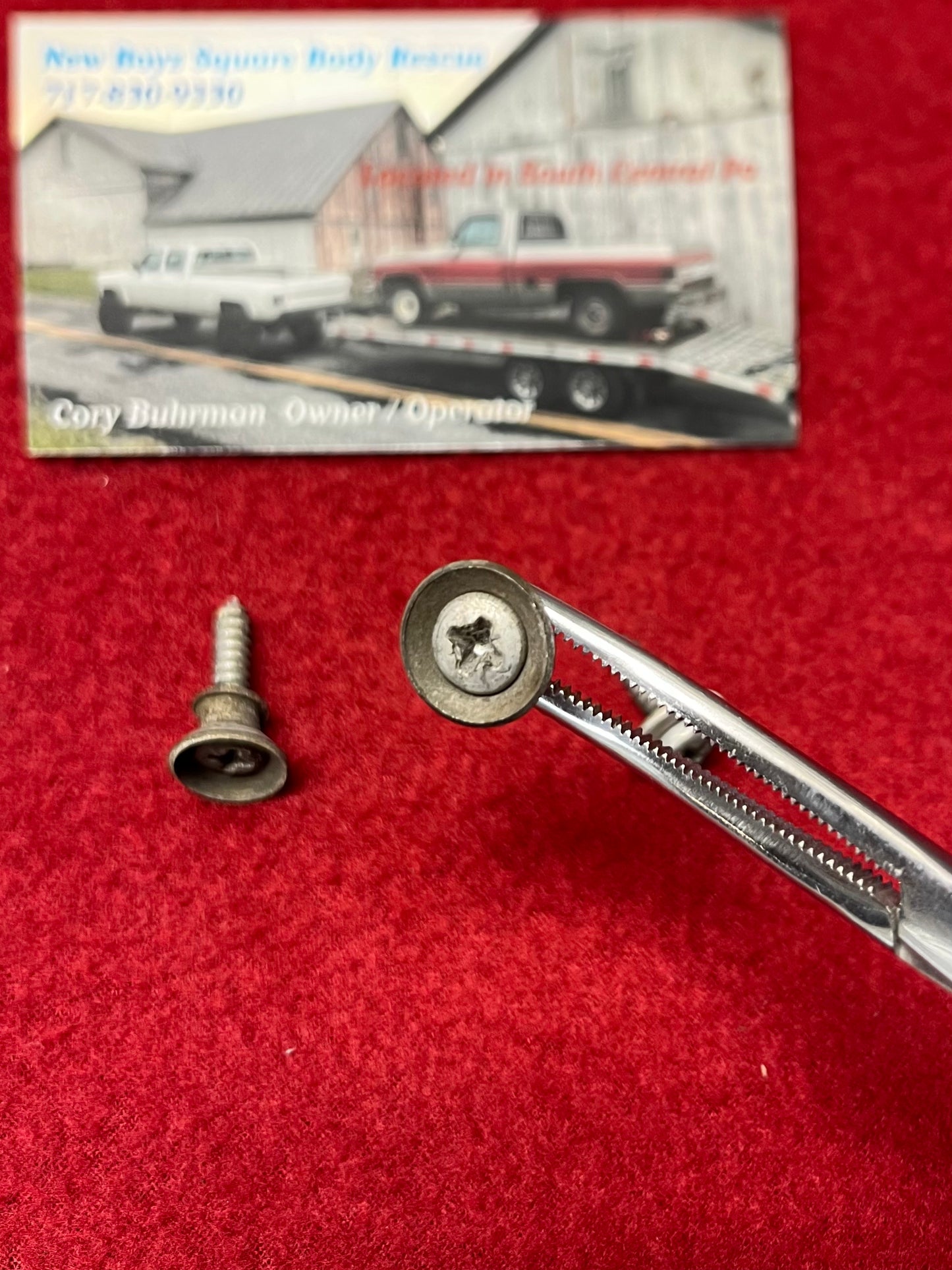 Screw Set, Wing Window Screw Set 3 Screw Setup ( Vent Window)