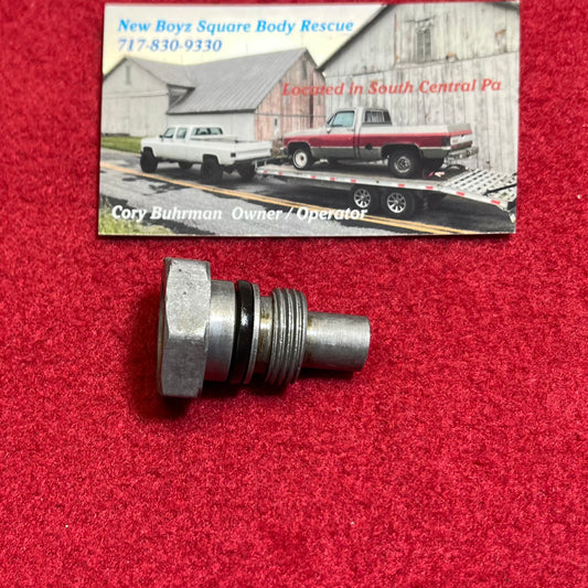 Fitting, Power Steering Pump Pressure Hose Fitting (O Ring) 1981 - 1991 Part# 7830913