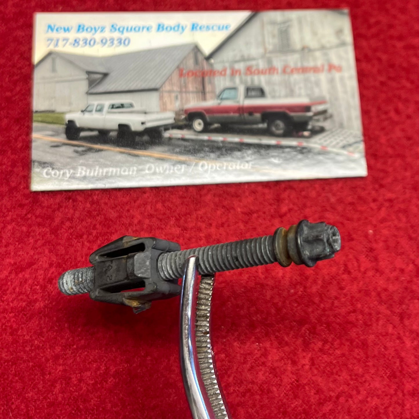 Bolt, Headlight Aim Bolt 1989 - 1991 Used Part# 15649136 (Headlight Adjuster) (Inverted Torx Head)