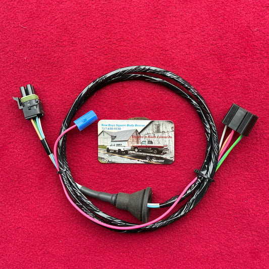 1: Harness, Dual Tank Switch Harness (Cab Side) 1974 - 1978 Manufactured Custom 1st Design