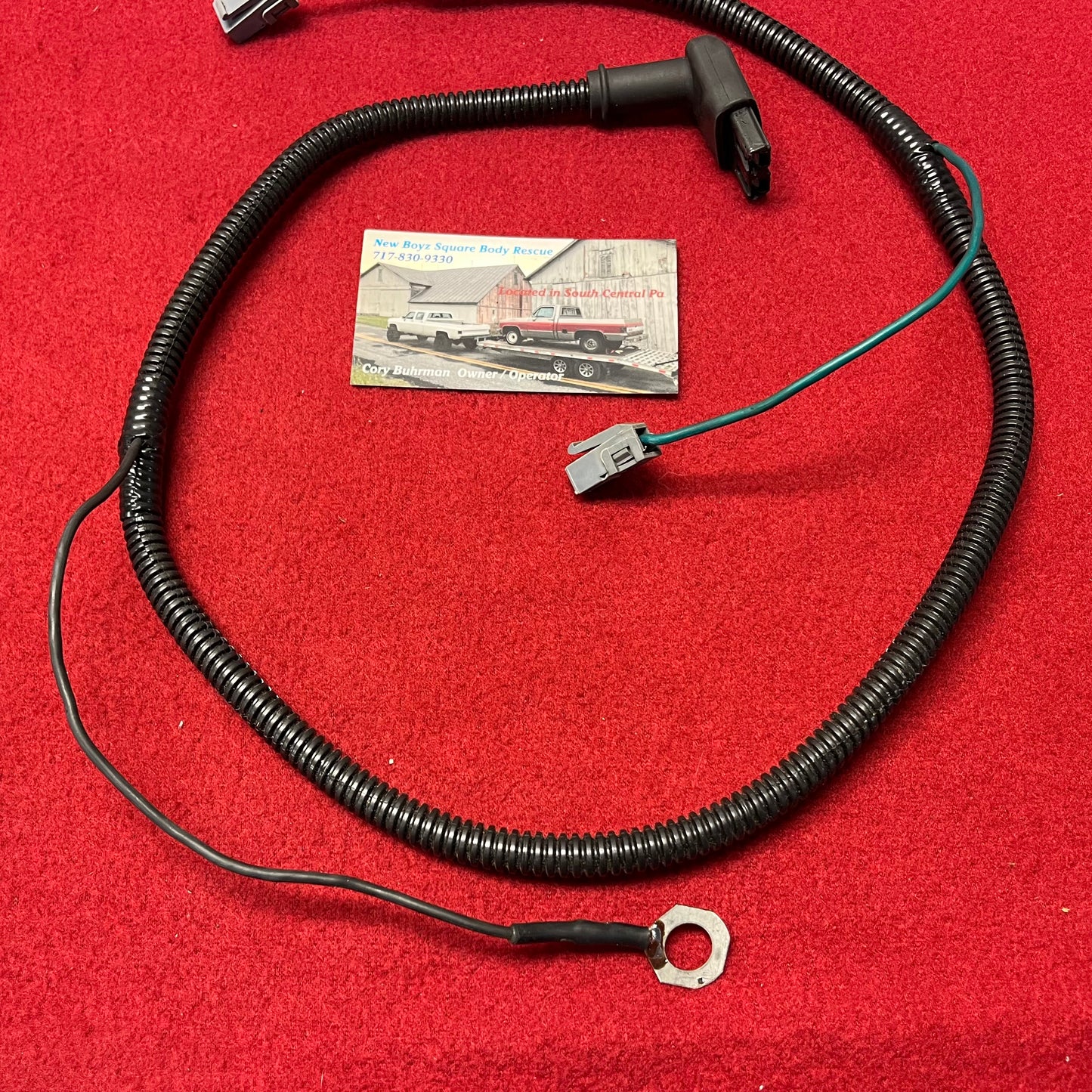 Harness, Air Conditioning Compressor Clutch Wire Harness (A/C) 1987 - 1991 With Diode (Used)