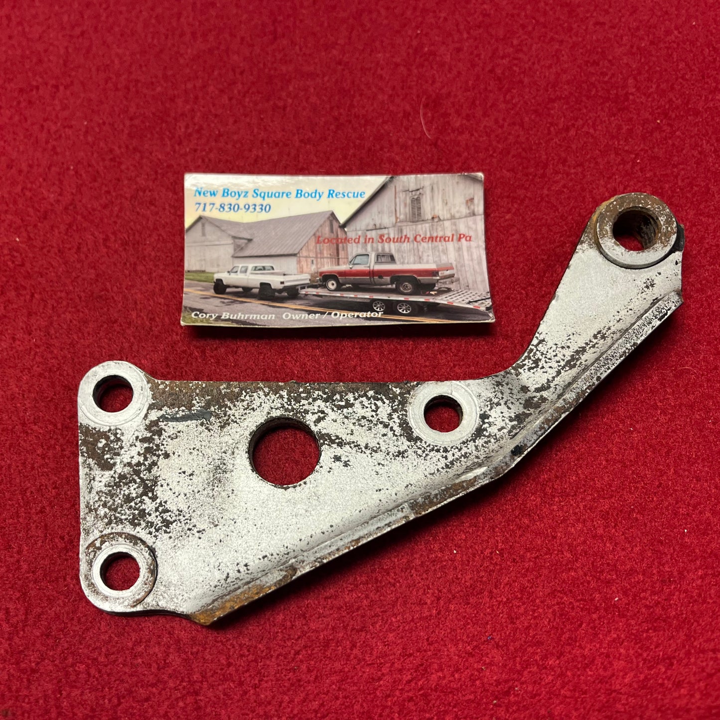 2: Support, Compressor Support; Air Conditioning (AC) (A/C) R-4 Pancake Style 1985-1988 Part# 14081273