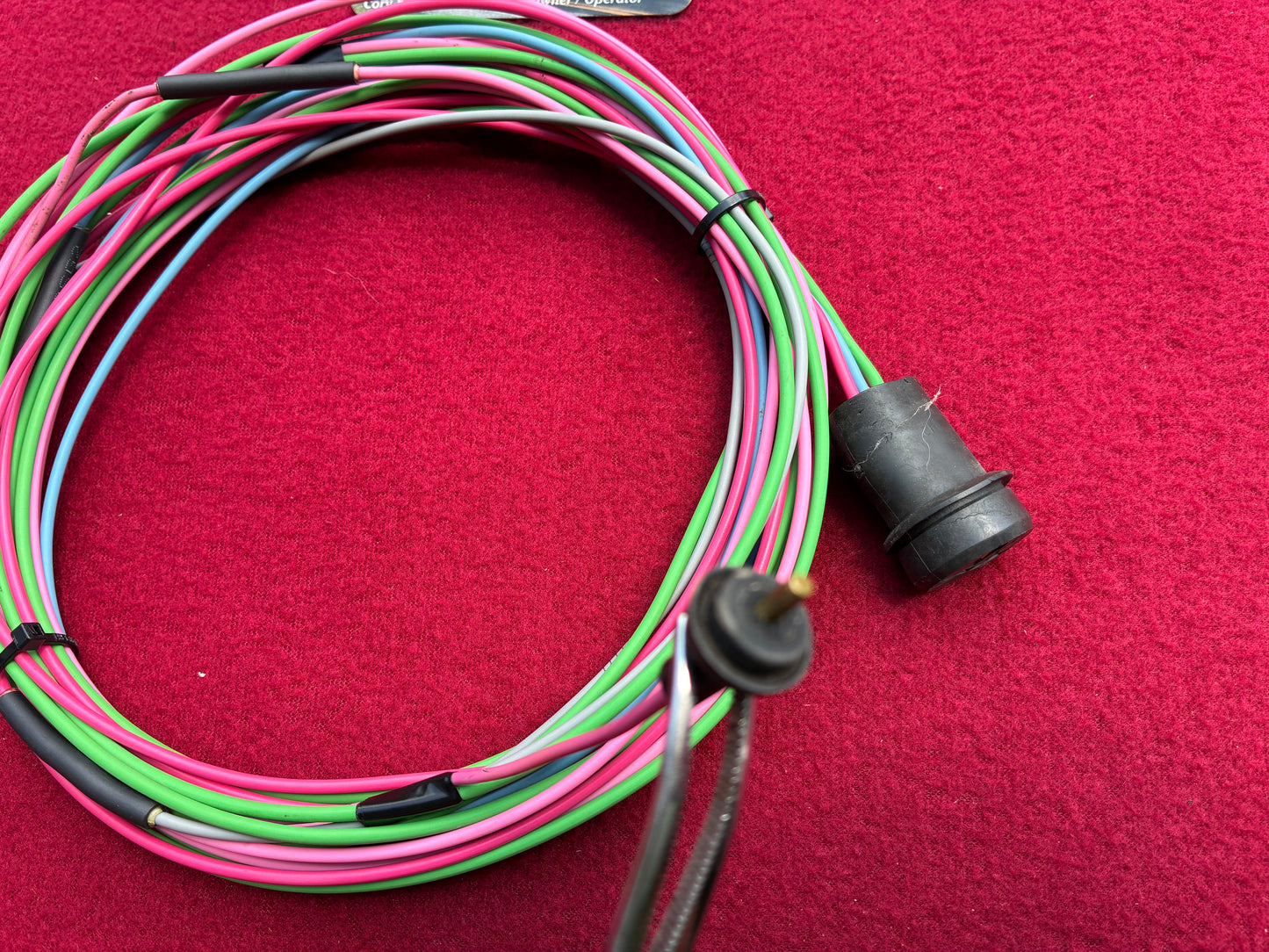 1: Harness, Dual Tank Selector Valve Harness Regular Cab Chassis Side 1976 - 1980 Single Post New Manufactured 1st Design