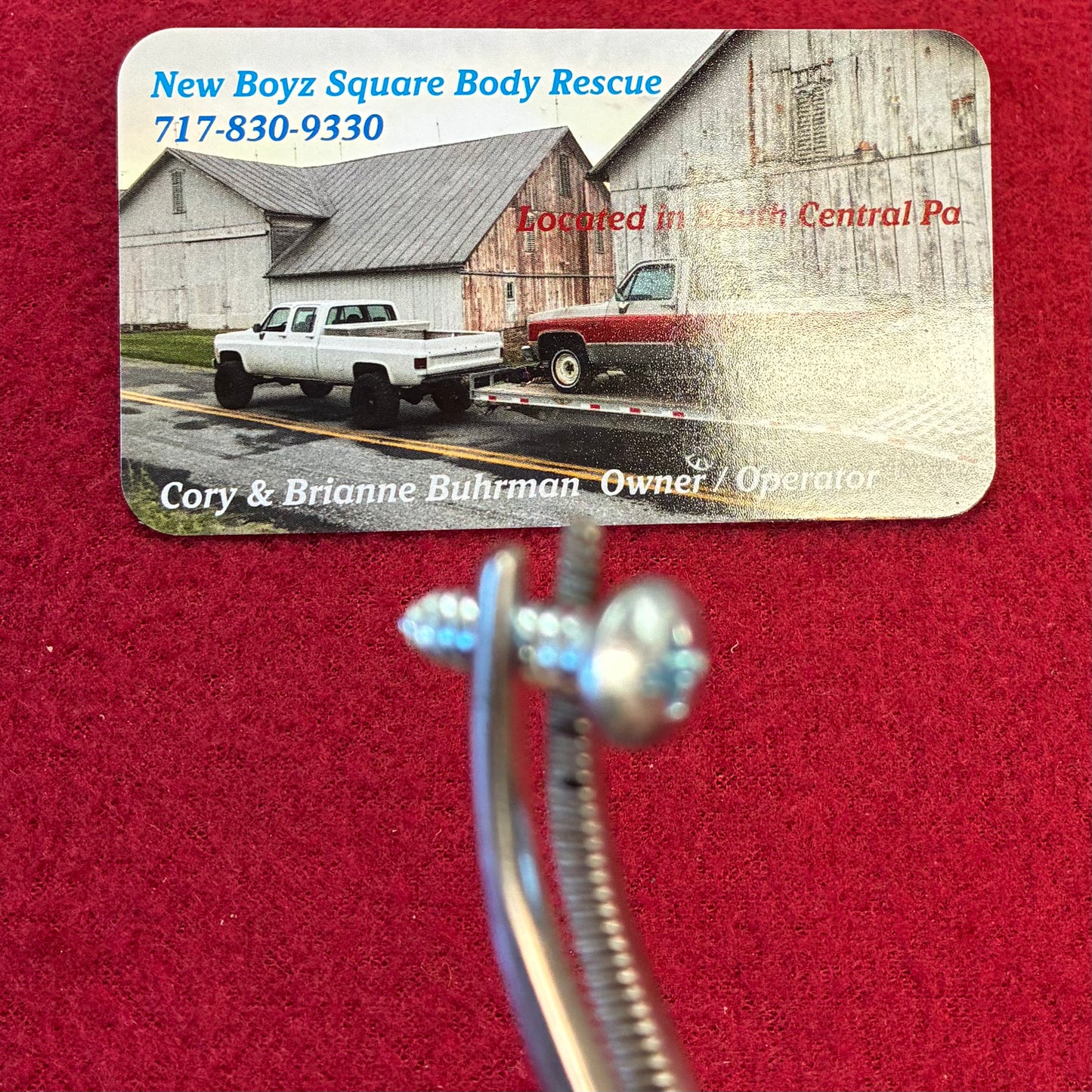 Screw, Arm Rest Pad Attachment Screw (New)