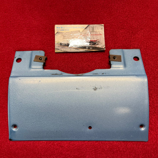 Filler, Steering Column Metal Closure Factory Color 21 (Light Blue Metallic)