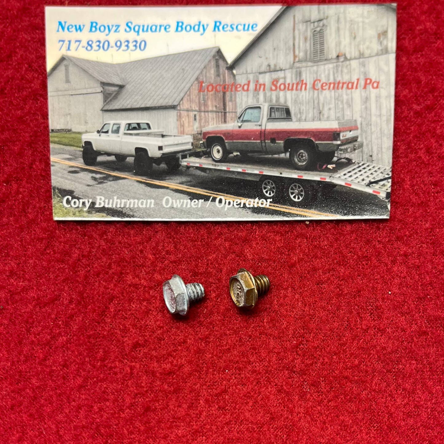 Screw, Ignition Switch Screw 1973 - 1991 Part# 7806433