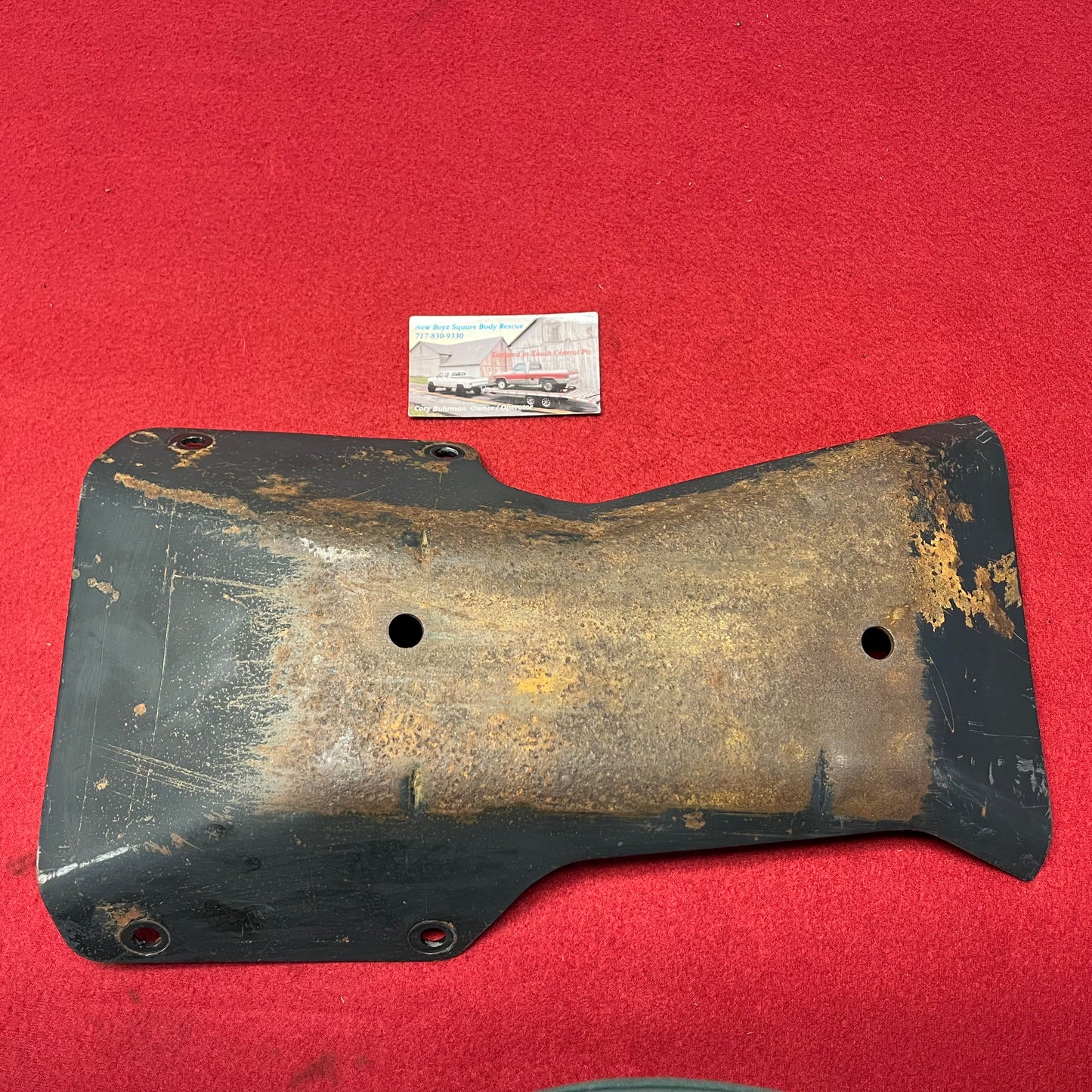 Skid Plate, S Crossmember Skid Plate 1985 - 1991