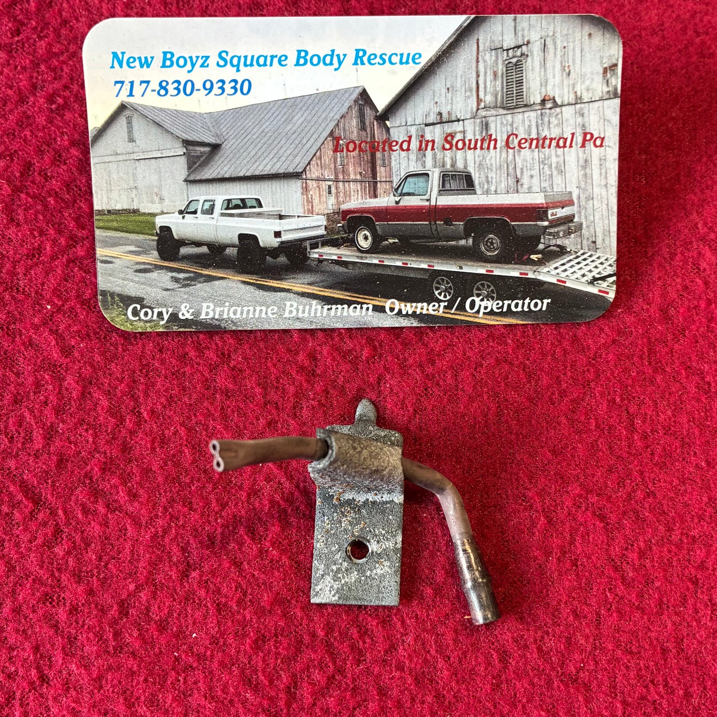N: Nozzle, Windshield Washer Nozzle Assembly 1981 - 1984 Part# 14076838