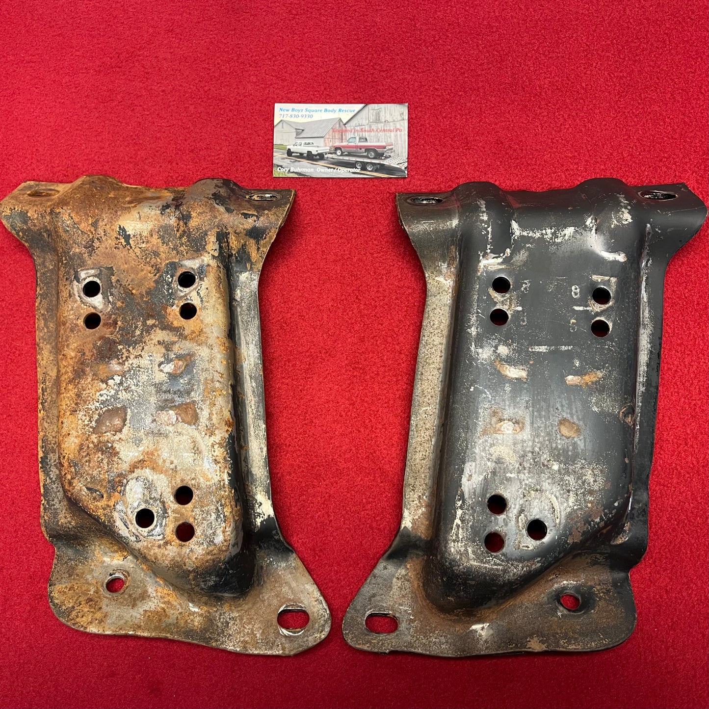 Brackets, C20 & C30 Engine Frame Side Perches / Brackets