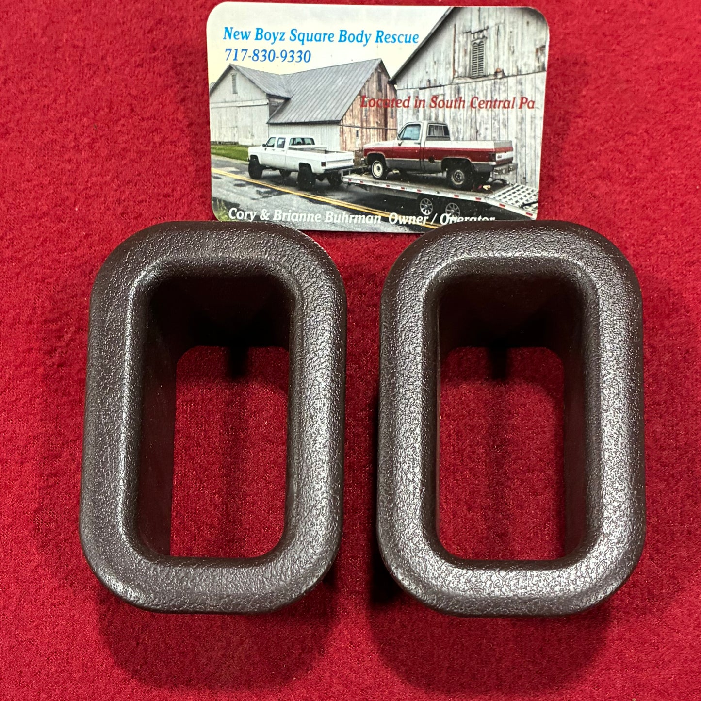 Reinforcement, Seat Cushion Belt Opening Reinforcement Part# 14063184 & 14063186