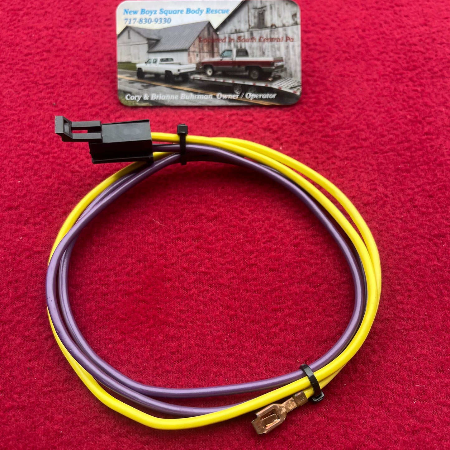 Lead, Clutch Safety Switch Manual Transmission 1980? -1984 ( “Neutral Safety” )