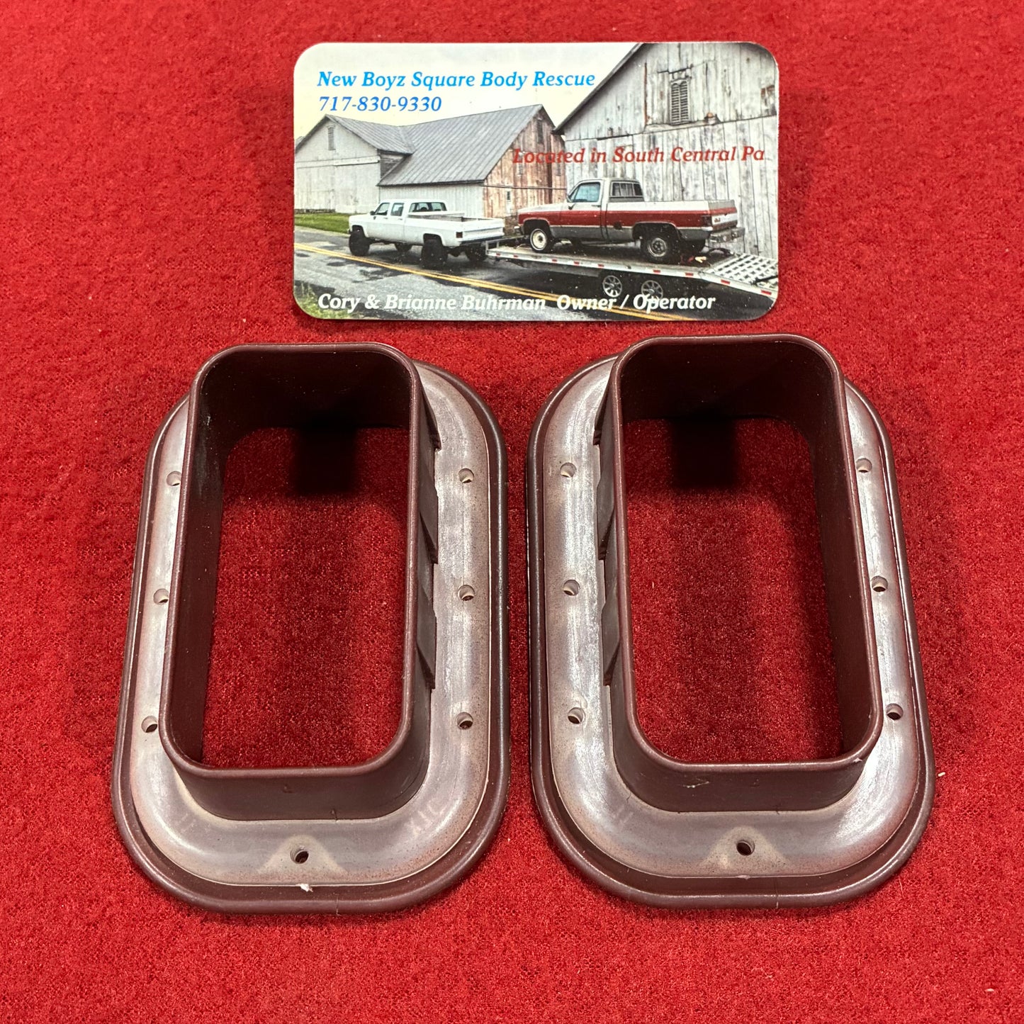 Reinforcement, Seat Cushion Belt Opening Reinforcement Part# 14063184 & 14063186