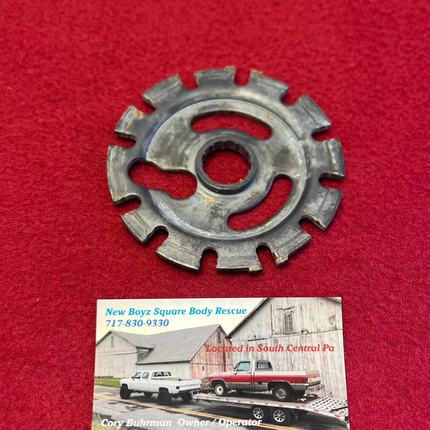 Plate, Steering Shaft Lock Plate Non Tilt 1981 - 1991 Part# 7837185