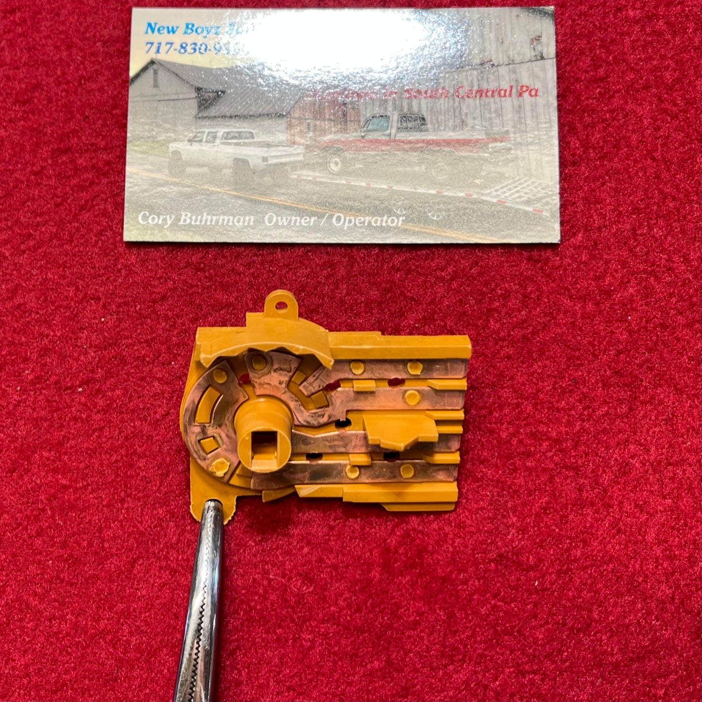 Switch Part, Blower Fan Switch Mount Circuit 1984 - 1991