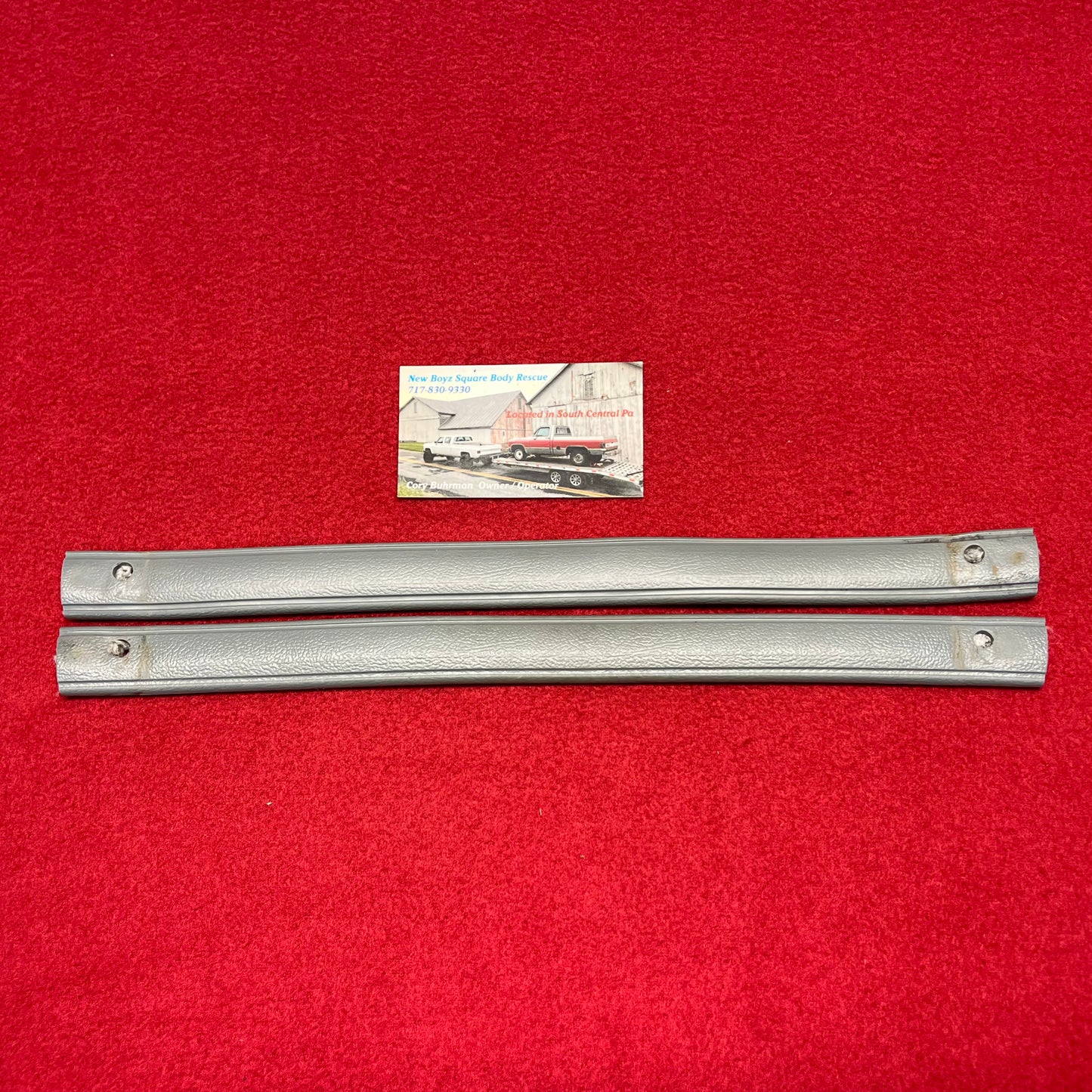 Strap Set, Door Assist Strap Set 1981 - 1988 Medium Gray