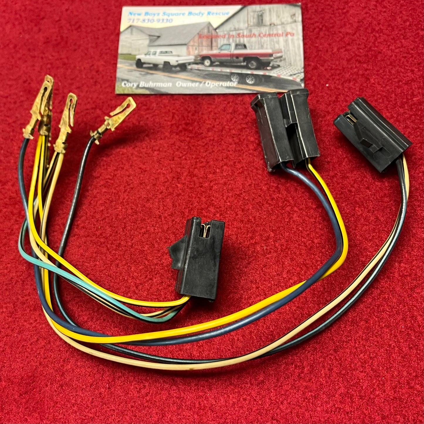 Lead, Windshield Wiper Switch 1978-1984 (Pigtail)