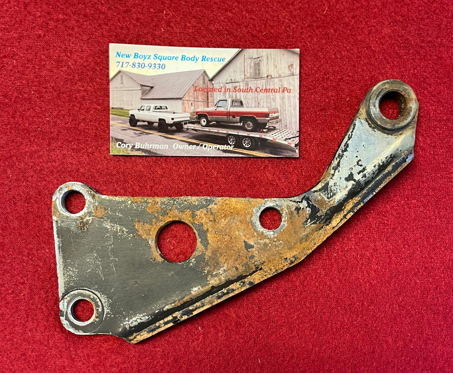 2: Support, Compressor Support; Air Conditioning (AC) (A/C) R-4 Pancake Style 1985-1988 Part# 14081273