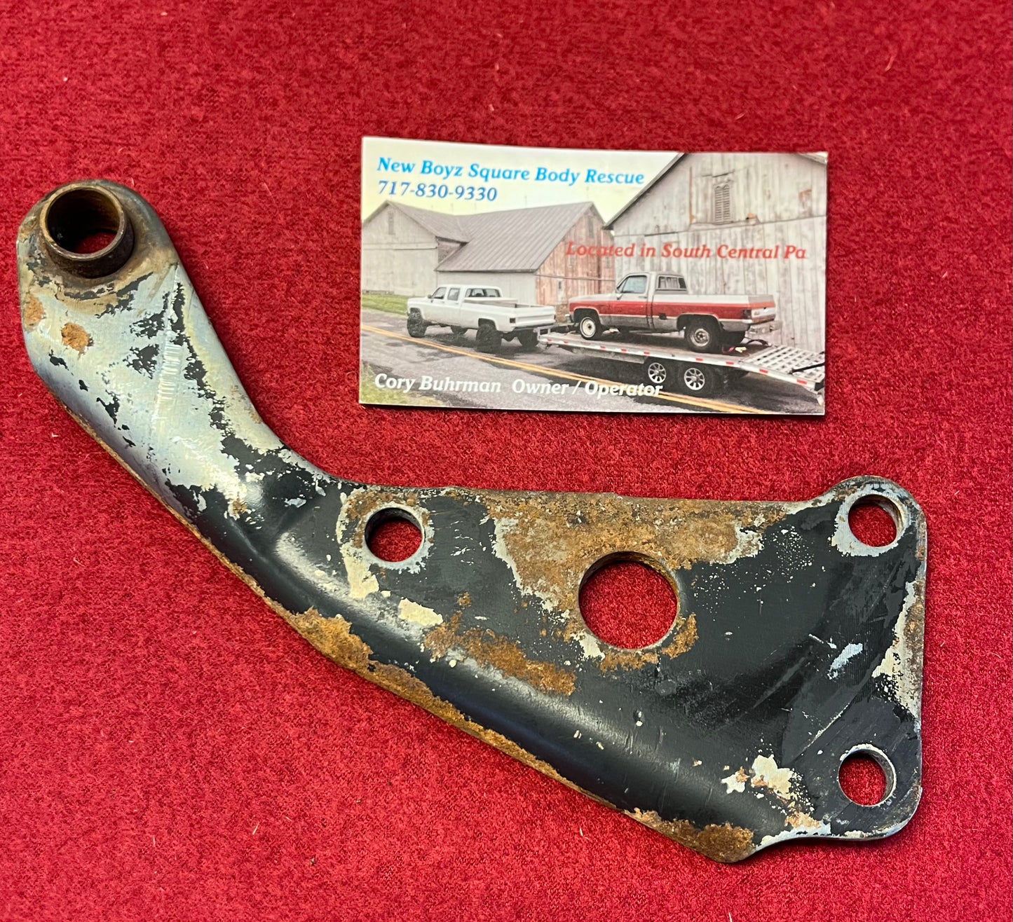 2: Support, Compressor Support; Air Conditioning (AC) (A/C) R-4 Pancake Style 1985-1988 Part# 14081273