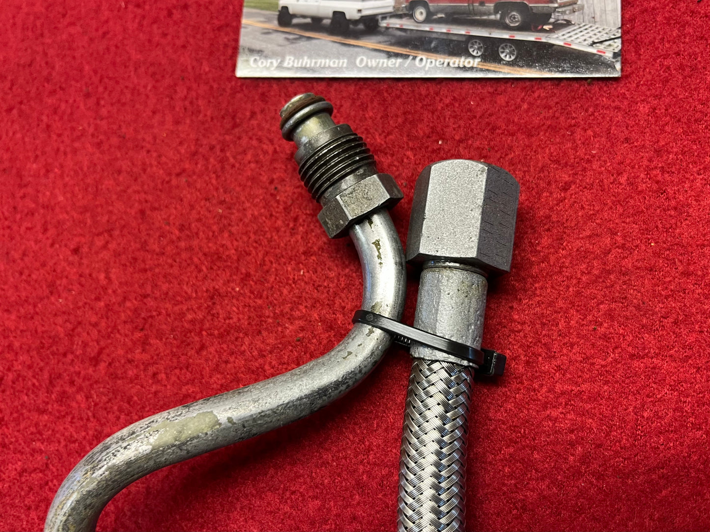 Pipe, Fuel Feed Front Pipe SBC 1987 - 1991 Part# 15548991