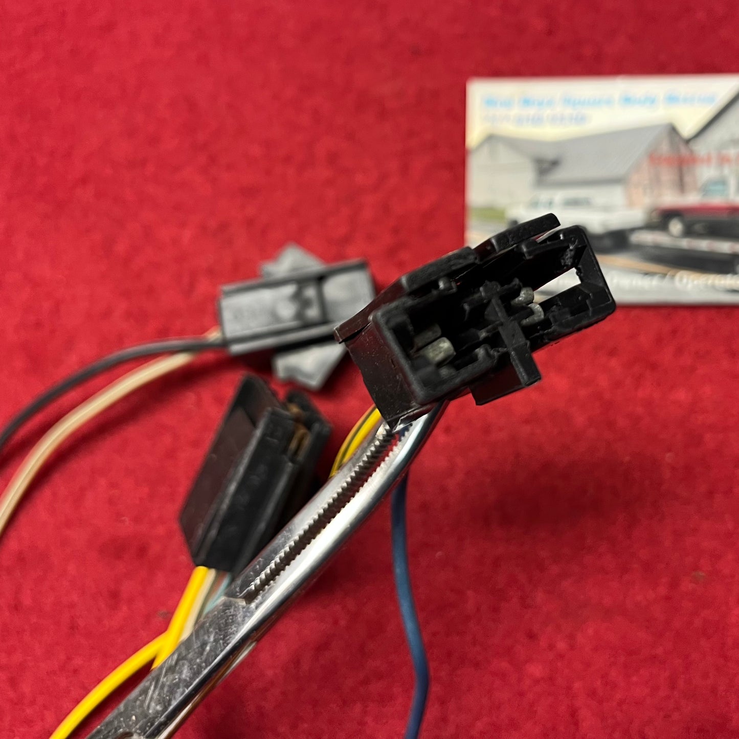 Lead, Windshield Wiper Motor 1978-1984 (Pigtail) 1978 - 1980 Color Correct