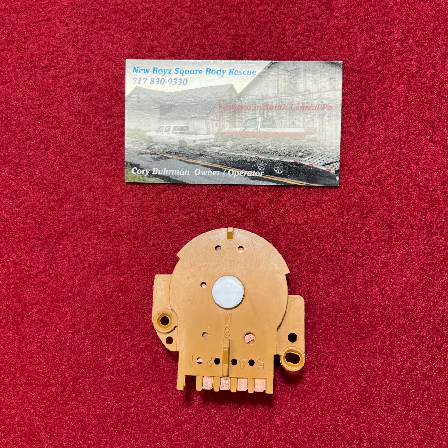 Switch, Selector Rotary Switch 1983 - 1991 Part# 16001570