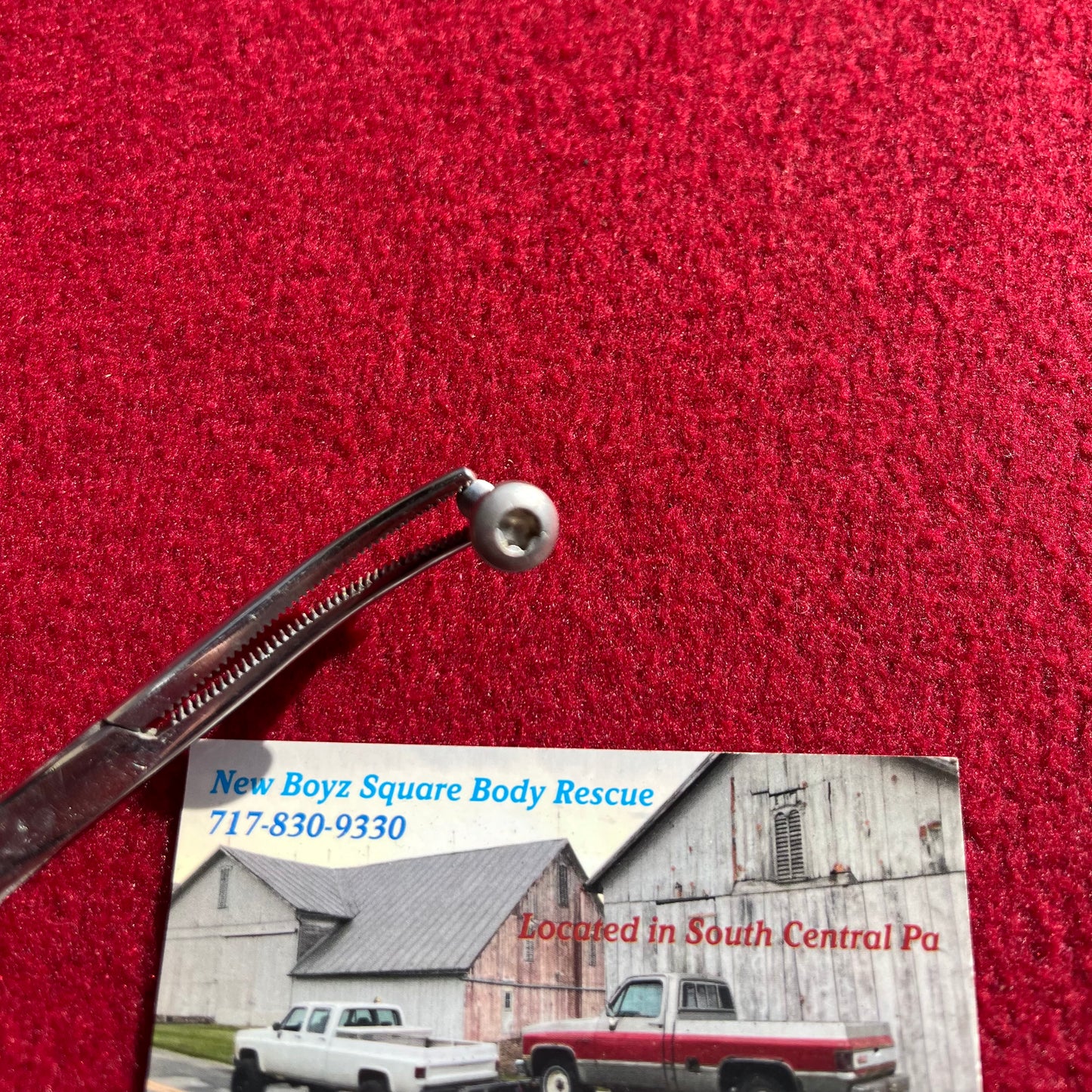 Screw, Cab Roof Lamp Torx Screw #10-24x3/4” “Standard Cab” Part# 9438174