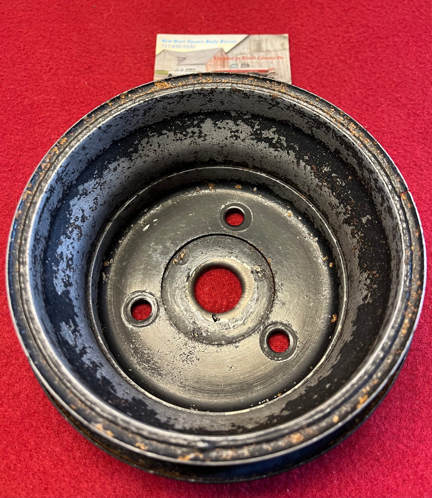 Pulley, Crank Shaft Pulley Non AC 1986 - 1988 Small Block Part# 14088984 CCS