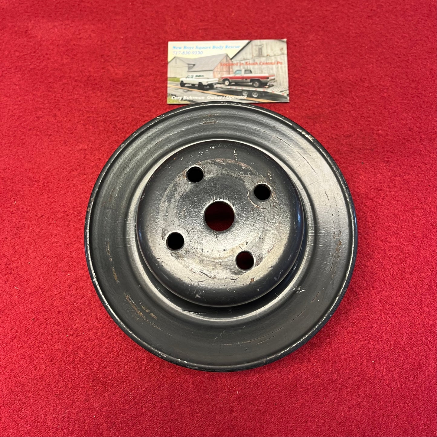 BBC Pulley, Water Pump Pulley Part# 14087536 1985 - 1997 (Big Block Chevy)