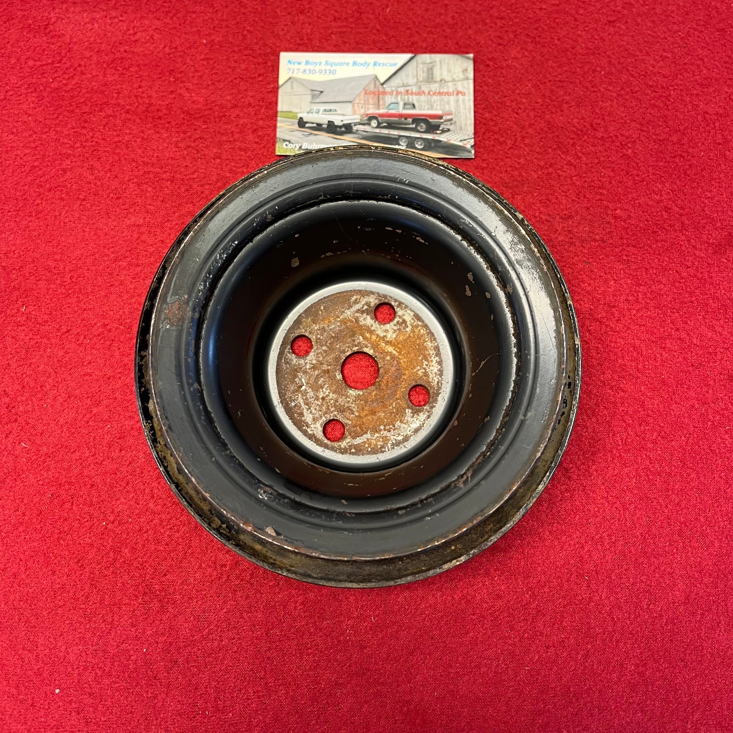 BBC Pulley, Water Pump Pulley Part# 14087536 1985 - 1997 (Big Block Chevy)