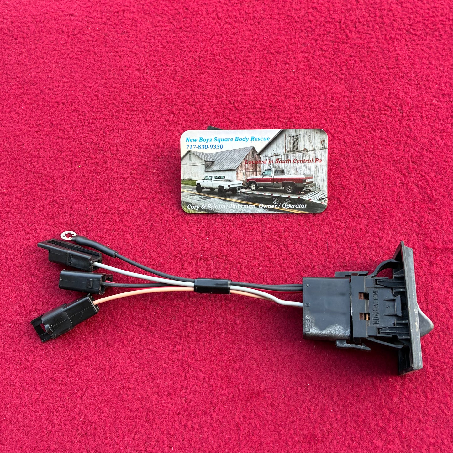 Switch, Dual Tank Side Selector Switch OEM Tested 1987 - 1991 15599081