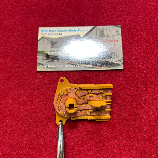 Switch Part, Blower Fan Switch Mount Circuit 1983 (No Ball Detent)