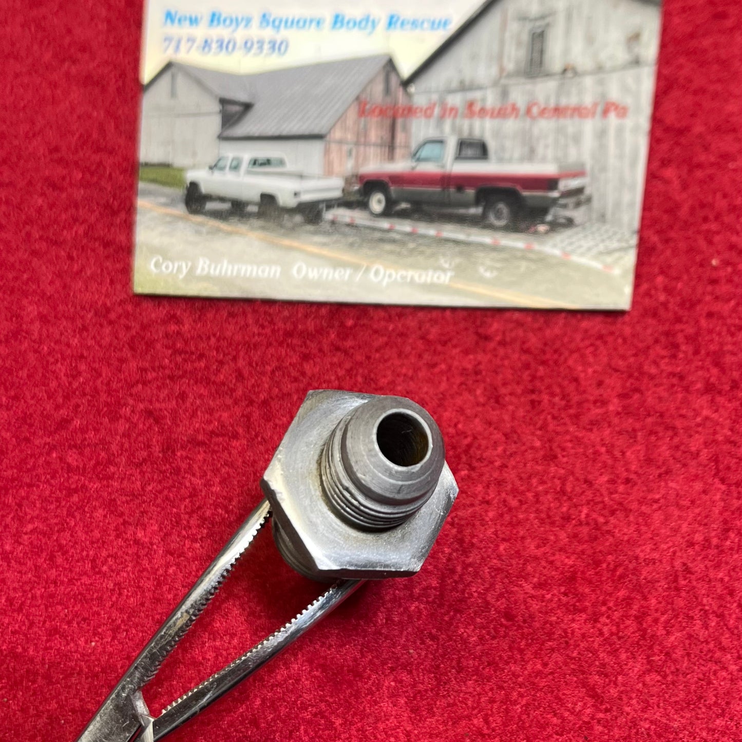 Fitting, Power Steering Pump Pressure Hose Fitting (Flare)