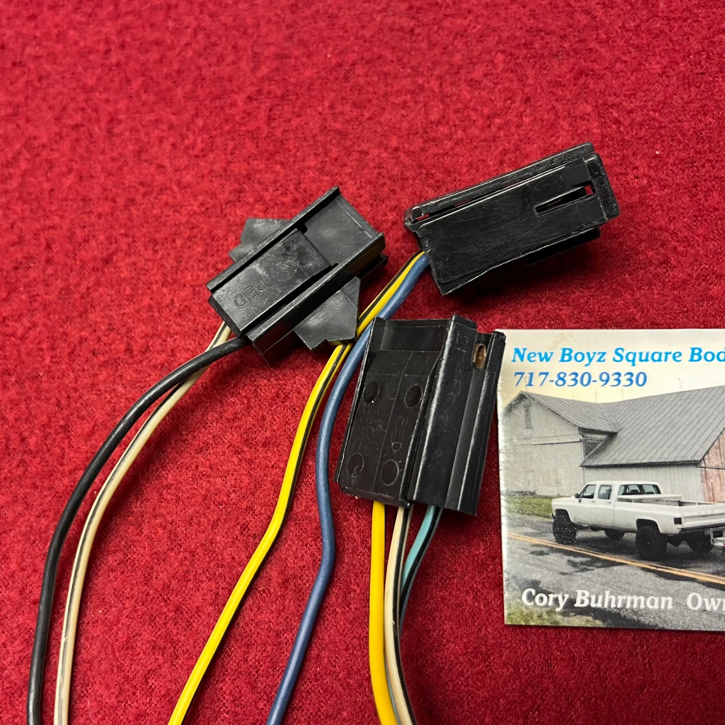Lead, Windshield Wiper Motor 1978-1984 (Pigtail) 1978 - 1980 Color Correct