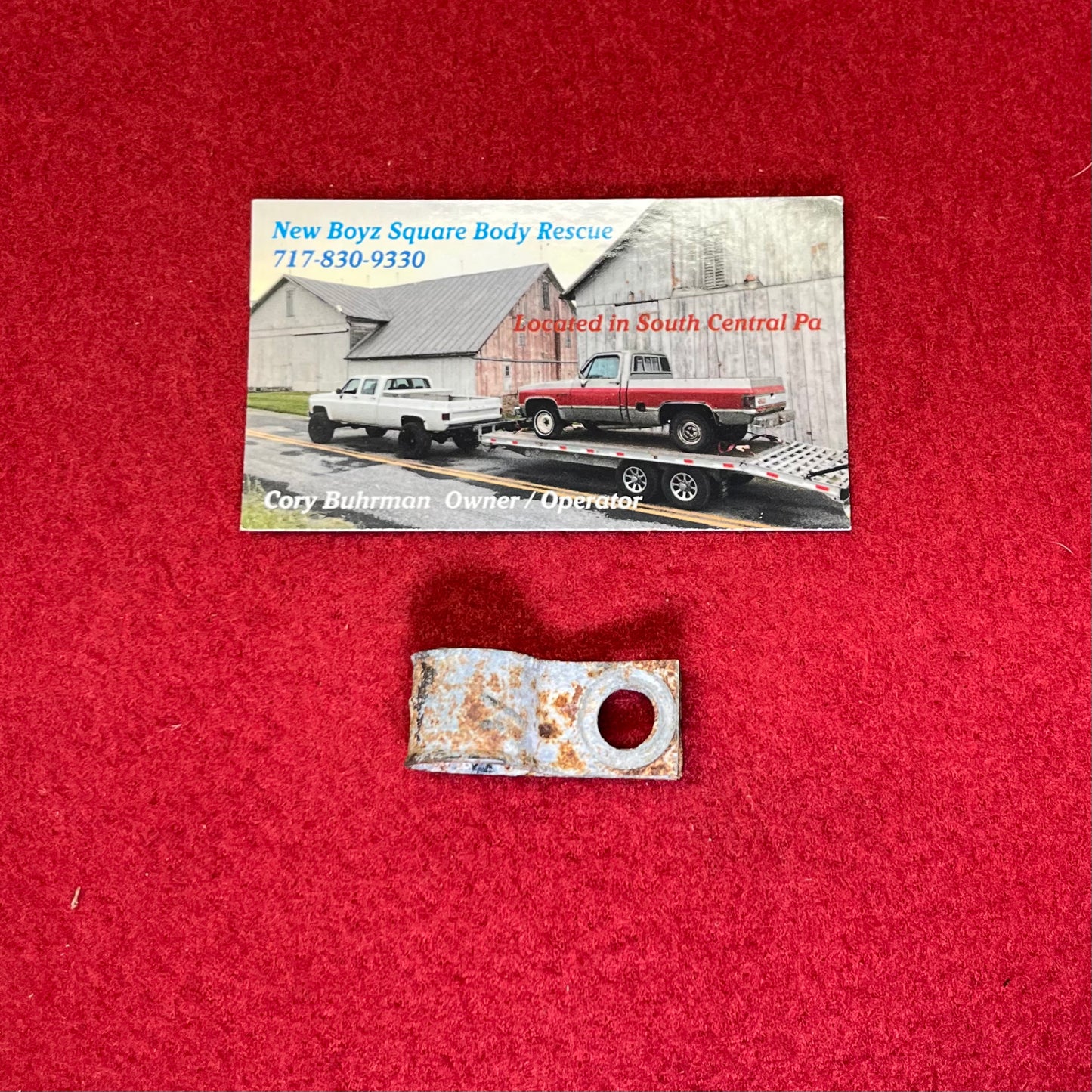 Clip, Open Loop Clip (Axle Vent) Part# 3866187