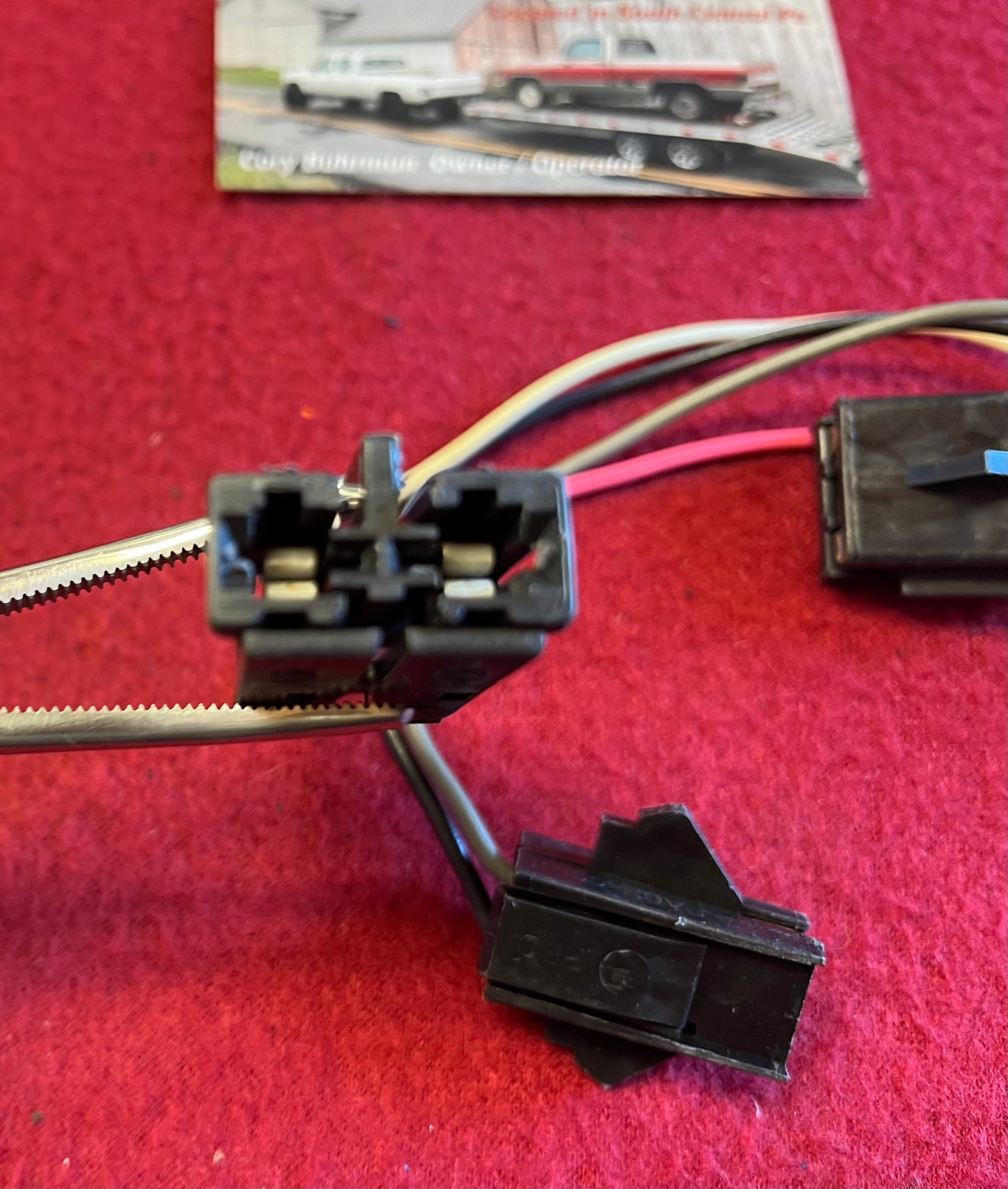 Lead, Windshield Wiper Motor Pigtail 1978-1984 (Pigtail)