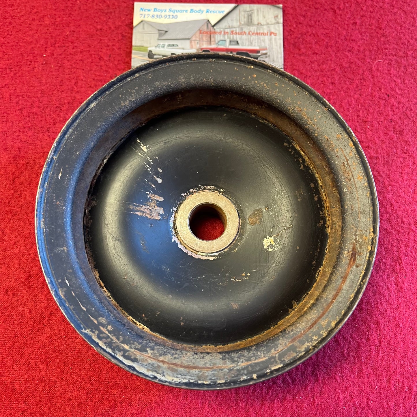 Pulley, Power Steering Pulley 5.75” Double V Groove Part# 14084343 or 14023174 DC