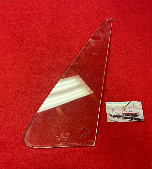 Glass, LH Vent Glass (Wing Window) Clear 1981-1991