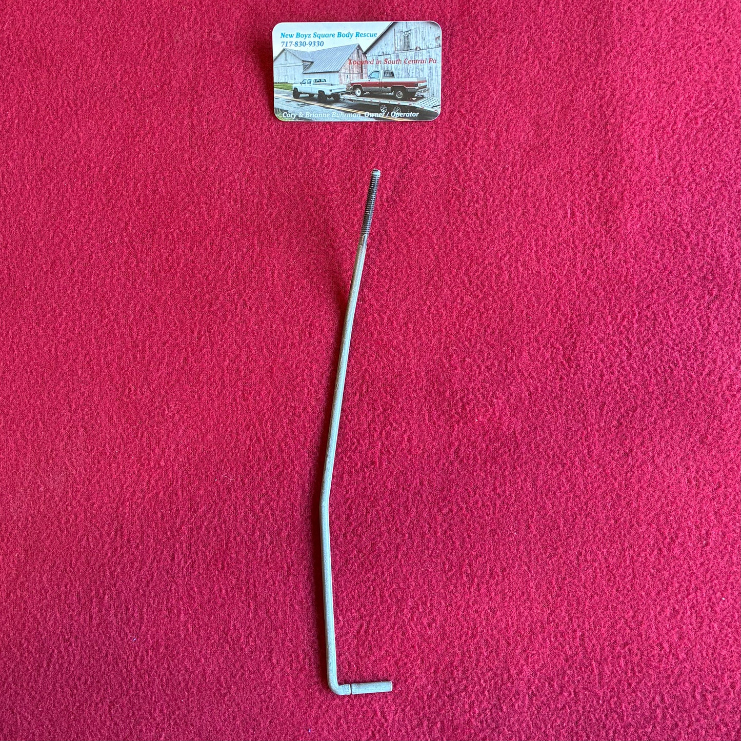 Rod, Lock Rod LH Power Part# 458053 (Plastic Clip Design)