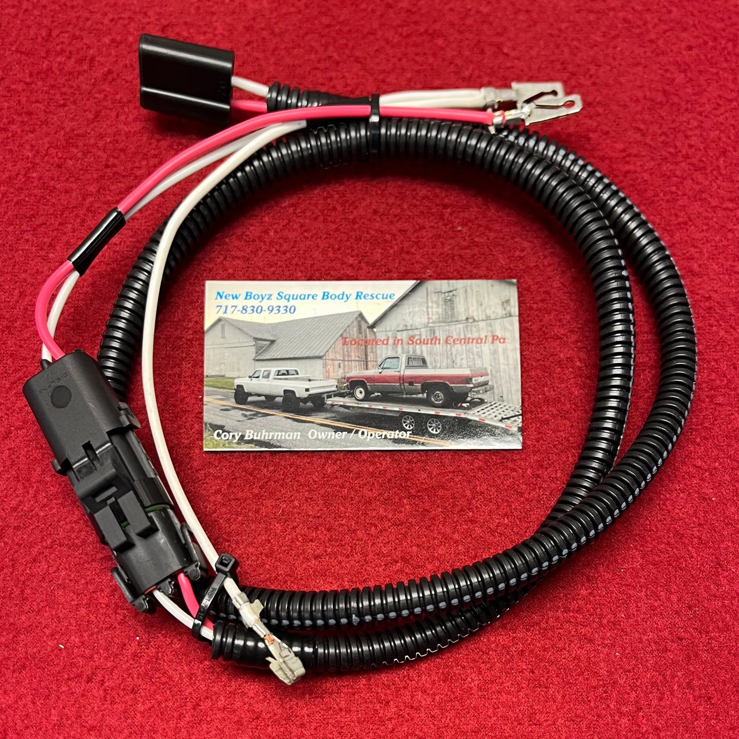 Harness M, Electric Washer Pump Conversion Harness 1978 - 1984