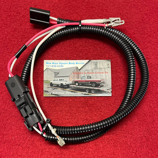 Harness M, Electric Washer Pump Conversion Harness 1978 - 1984