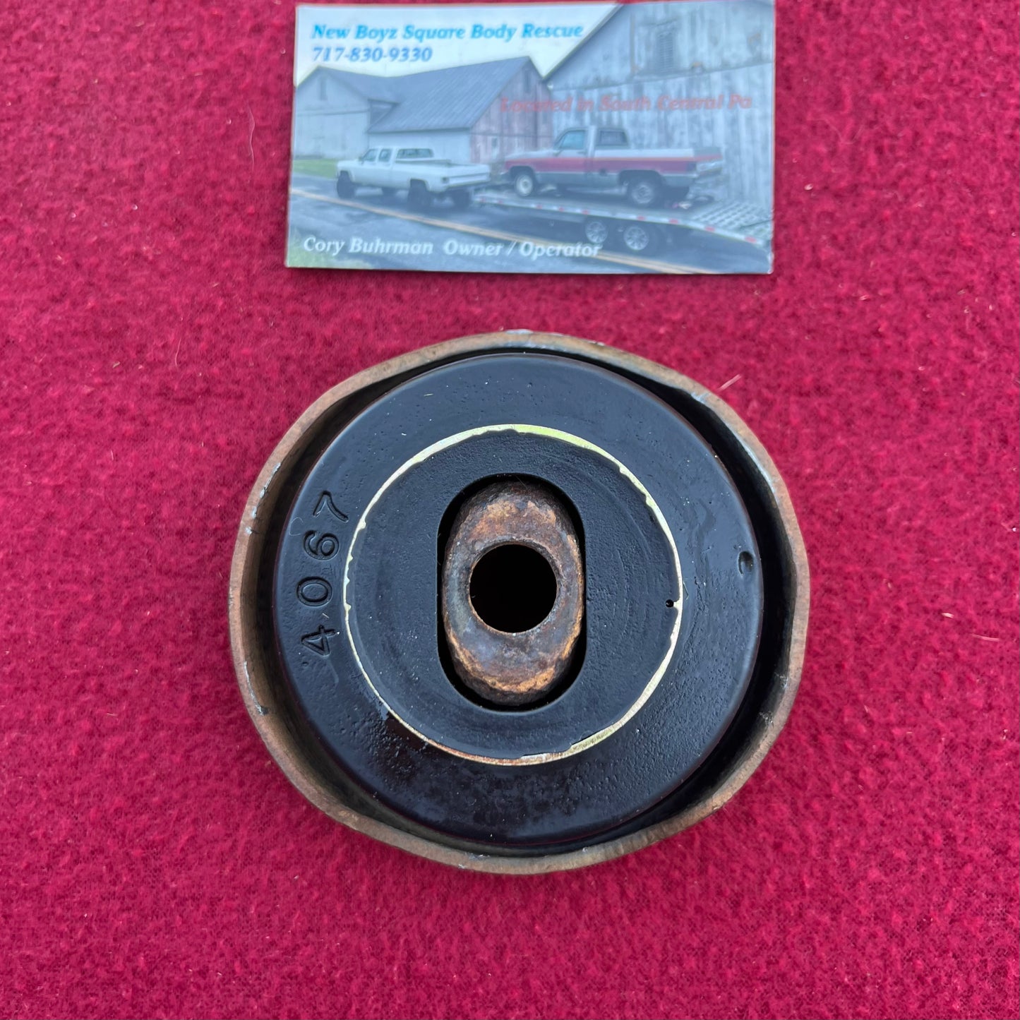 Puck, Body Bushing Puck Insert 1981 - 1991 Larger Design 14040692