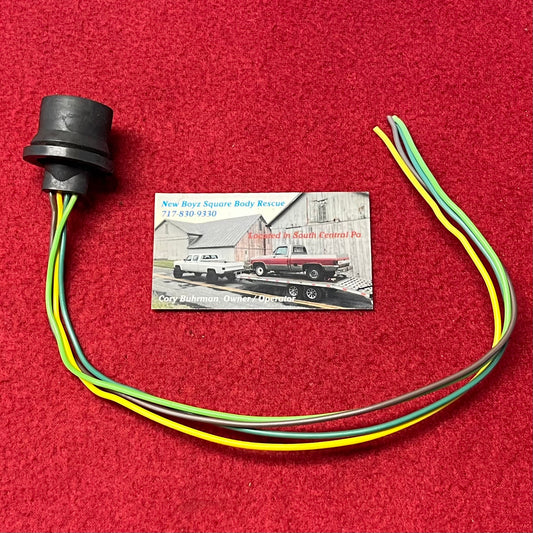 Pigtail, Taillight Harness Pigtail 4 Terminal Blade Design