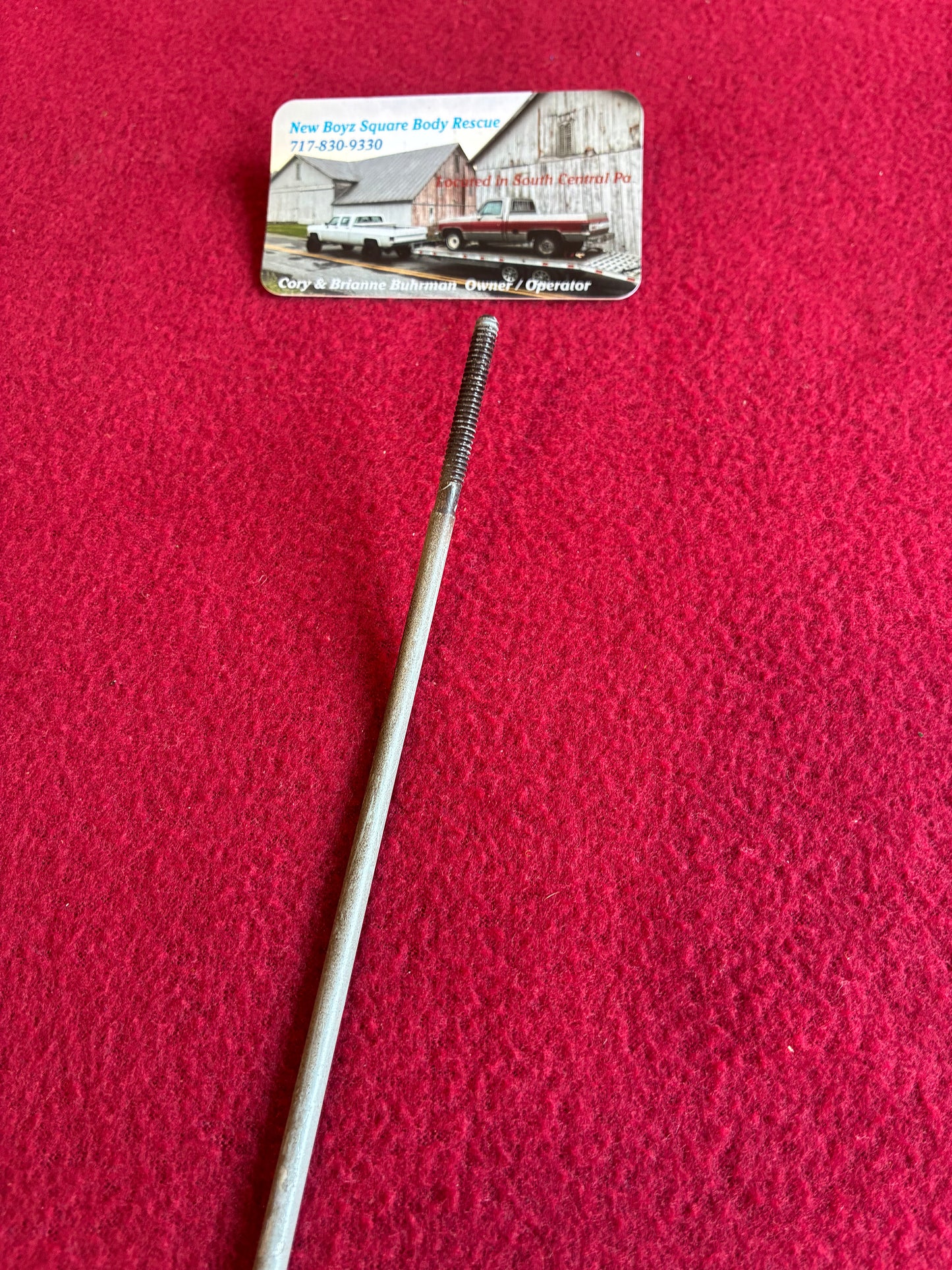 Rod, Lock Rod LH Power Part# 458053 (Plastic Clip Design)