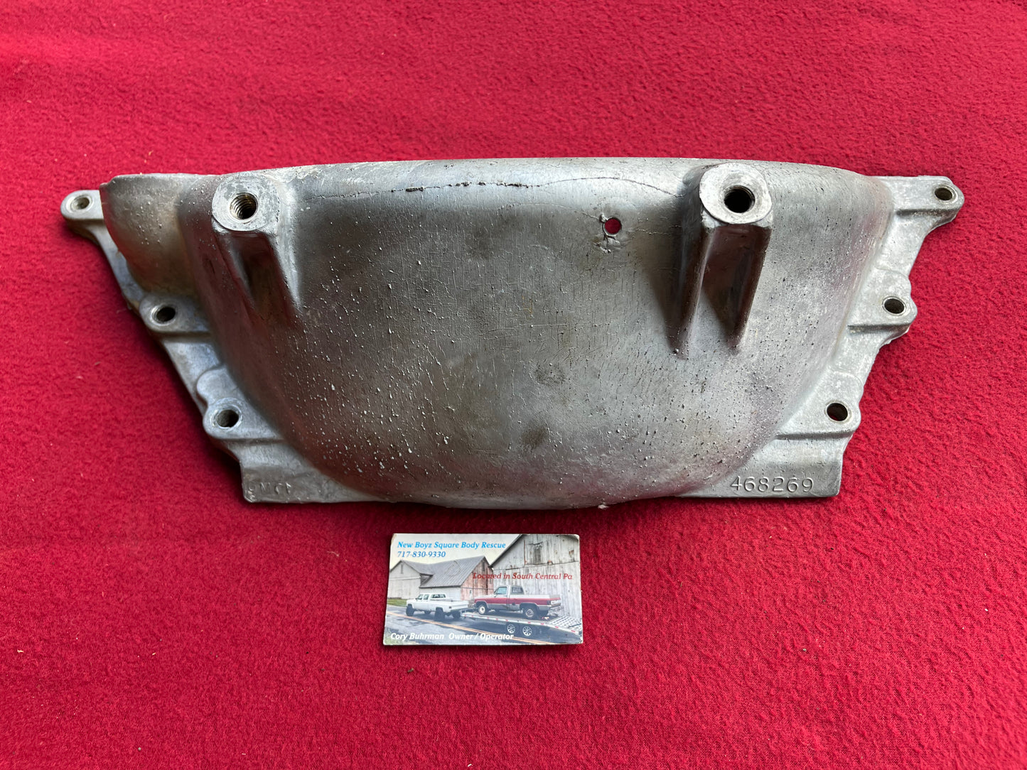 Cover, Torque Converter Cover Aluminum K Series (SBC) (SAE Hole Size) Part# 468269