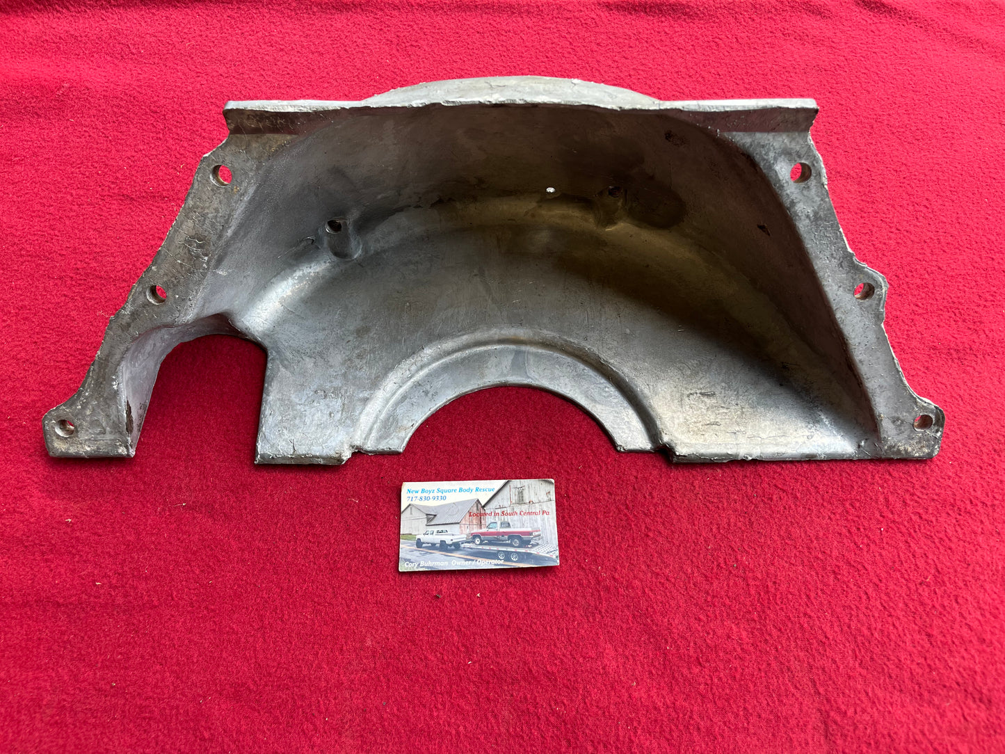 Cover, Torque Converter Cover Aluminum K Series (SBC) (SAE Hole Size) Part# 468269