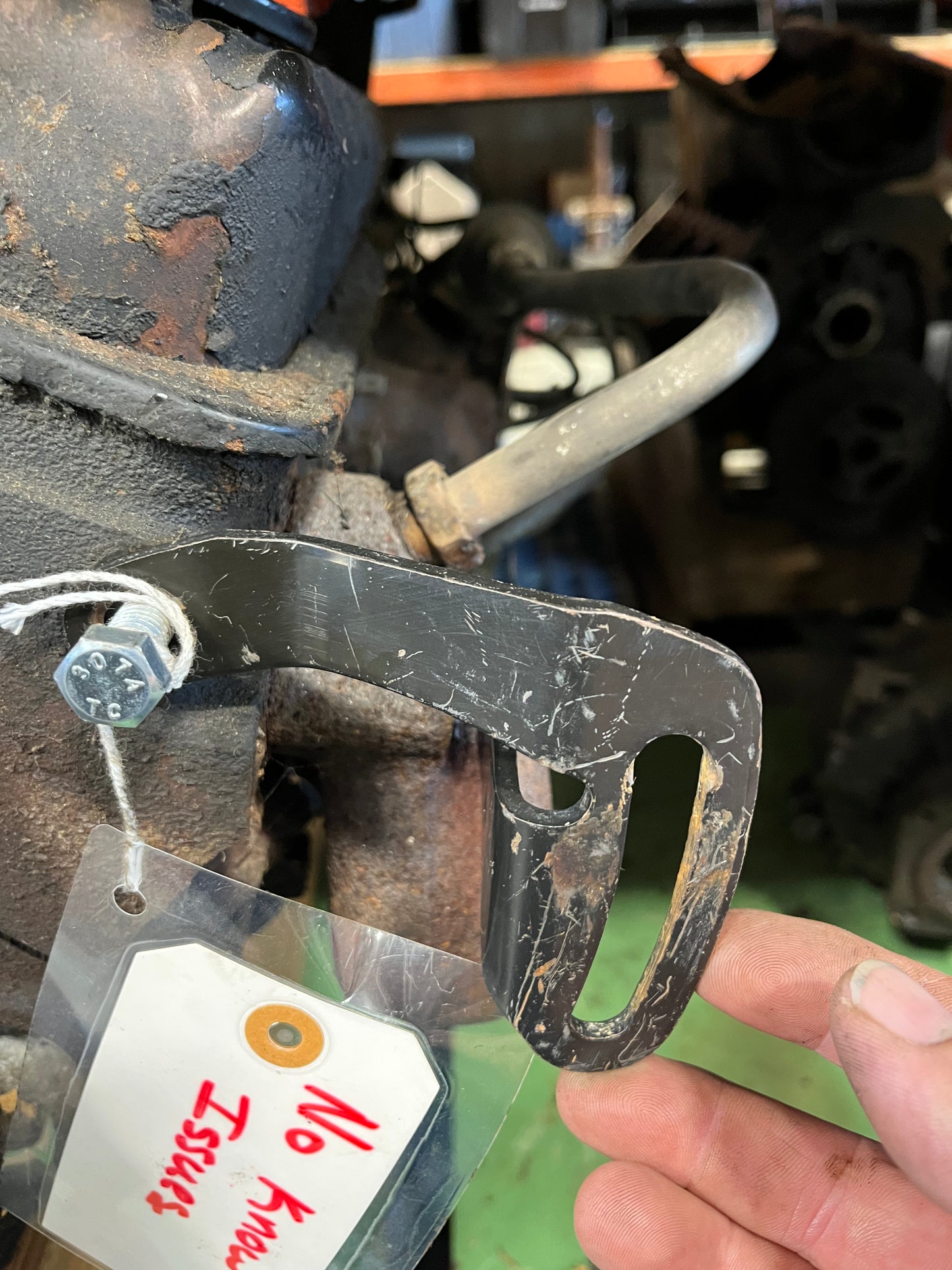 Bracket, Power Steering Pump Rear Adjustment Bracket Part# 10085793 (Non A/C)