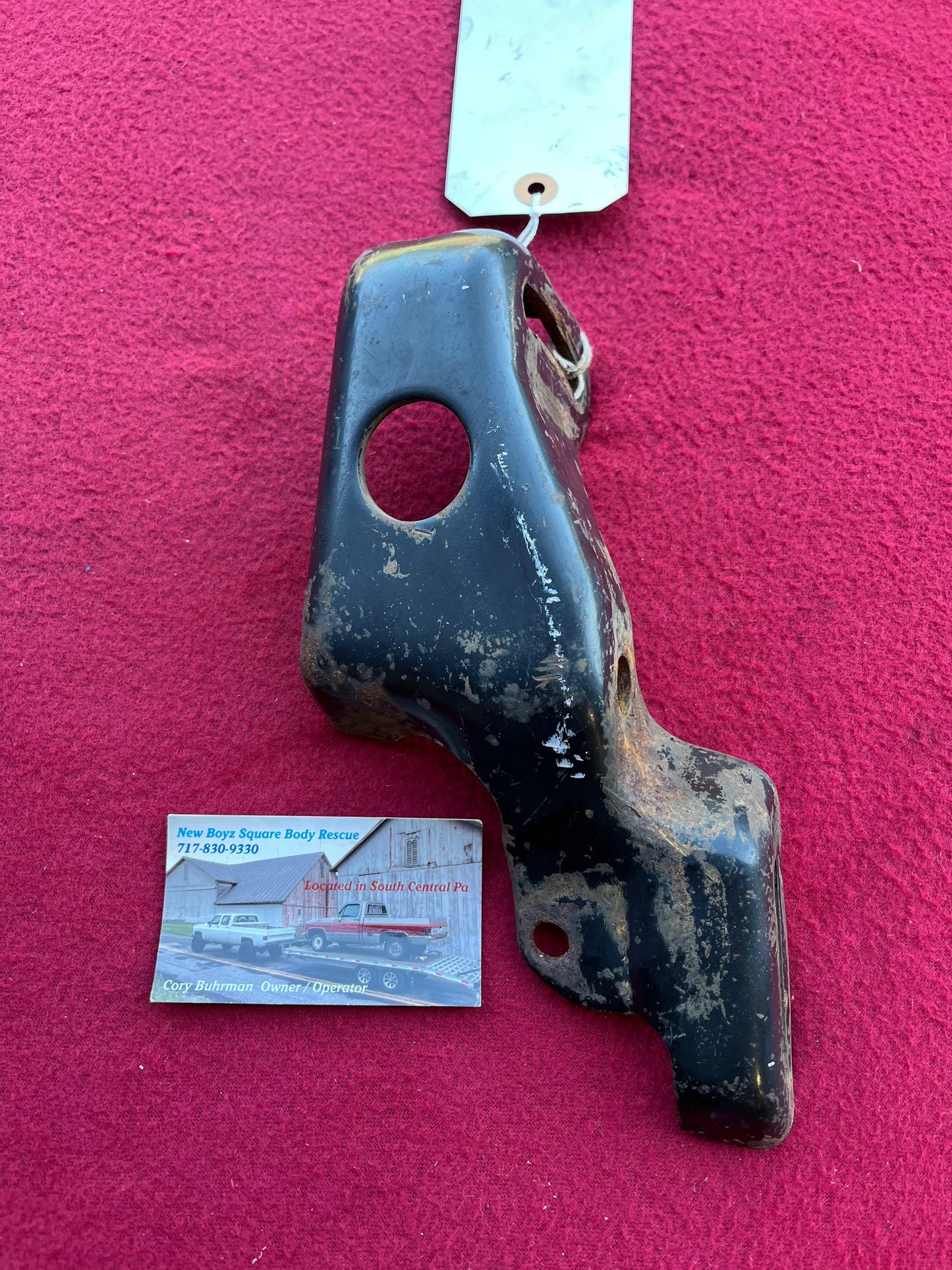 2: Support, Compressor Outer Support; Air Conditioning (AC) (A/C) R-4 Pancake Style 1985-1988 Part# 14103211 (Modified)