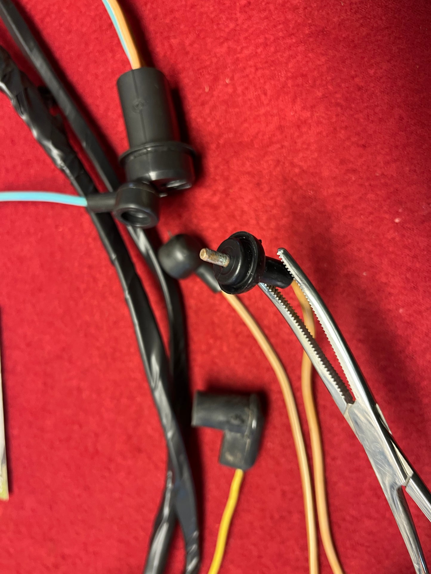Harness, Dual Tank Wiring Harness Single Post Selector Valve (Chassis Side) 1st Design
