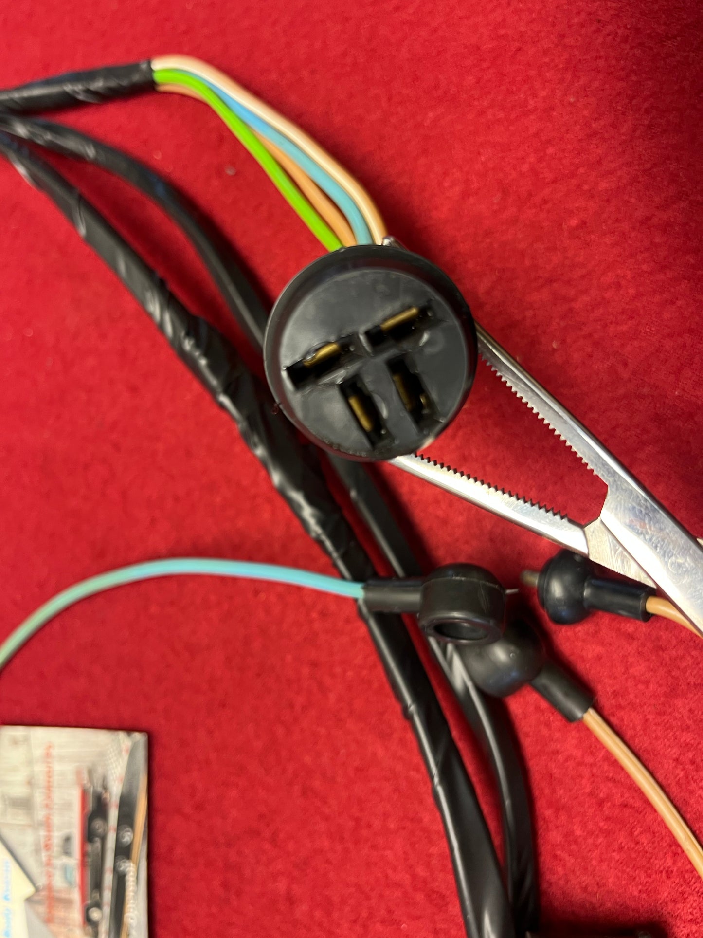 Harness, Dual Tank Wiring Harness Single Post Selector Valve (Chassis Side) 1st Design