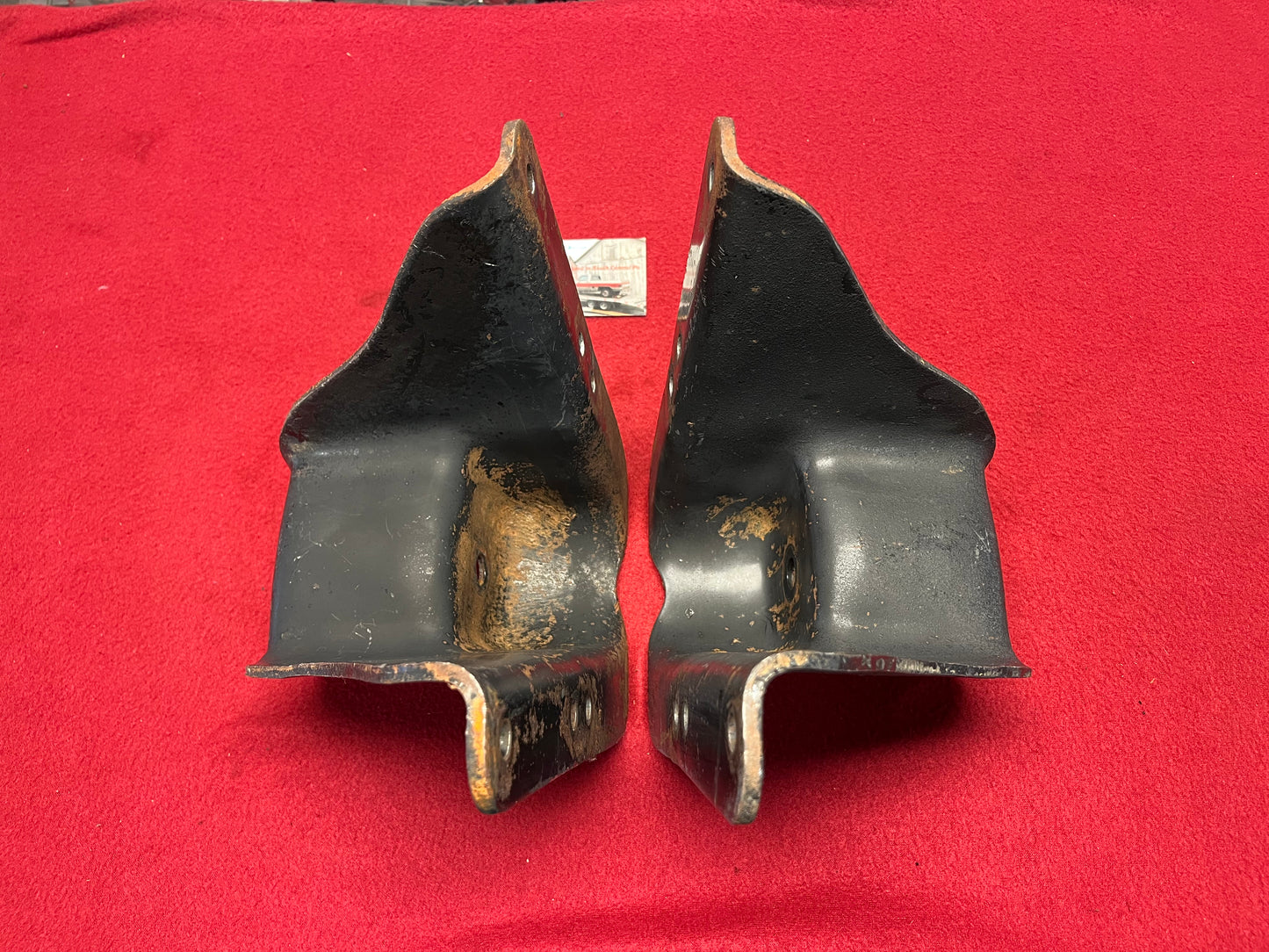 Hanger Set, Rear Spring Front Hanger C10 R10 Regular Cab Truck Part# 471696